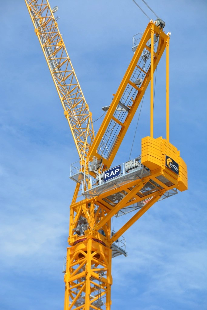 Construction Crane Yellow